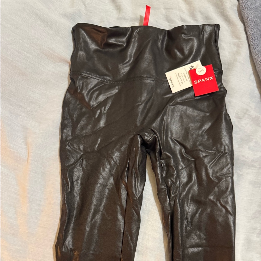 Spanx leather leggings (new with tags)